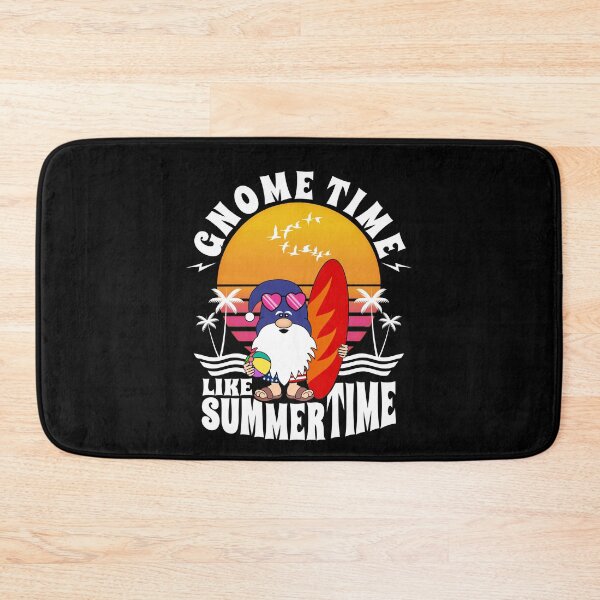 Item preview, Gnome Time Like Summertime Garden Gnomes Beach Summer Surf designed and sold by Magraphx.