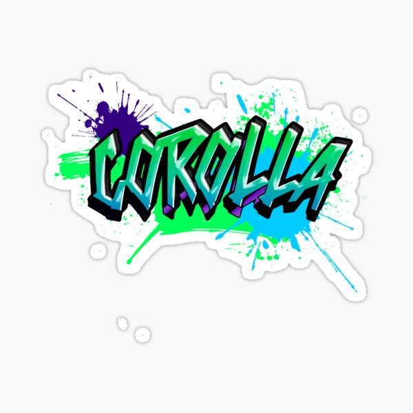 Item preview, corolla text designed and sold by GymRolla.