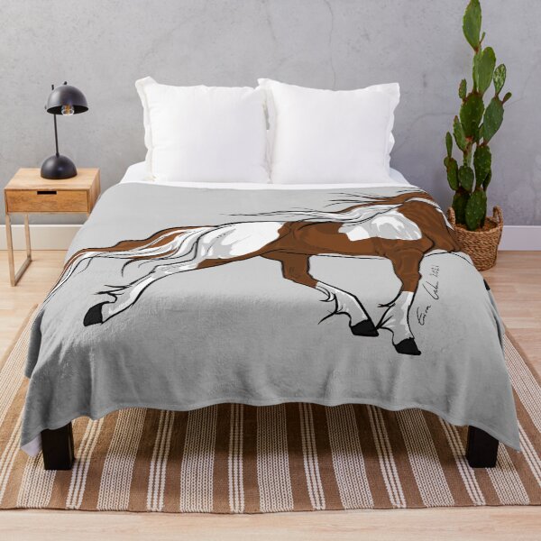 Item preview, Icelandic horse splashed chestnut colored designed and sold by Erica Creutz.