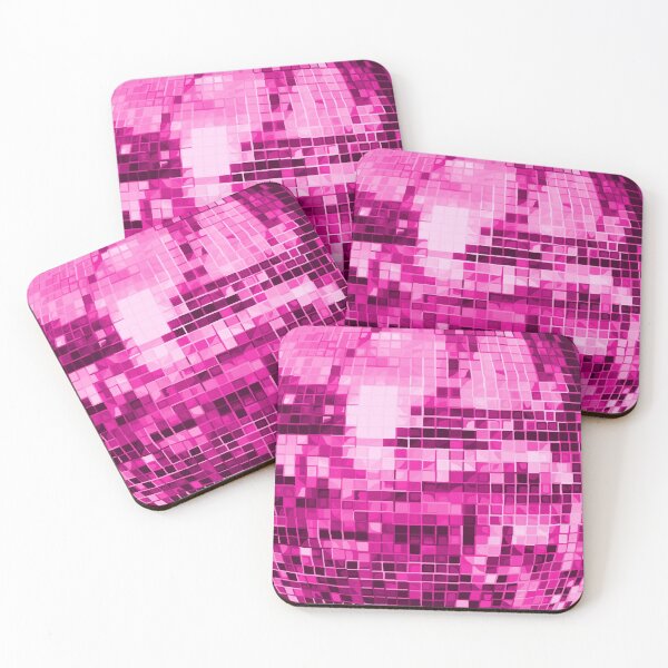 Item preview, Pink Disco Ball Pattern designed and sold by Deborah Camp.