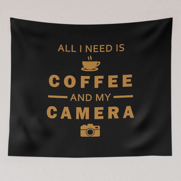 Item preview, All i need is coffee and my camera designed and sold by Asa-design.