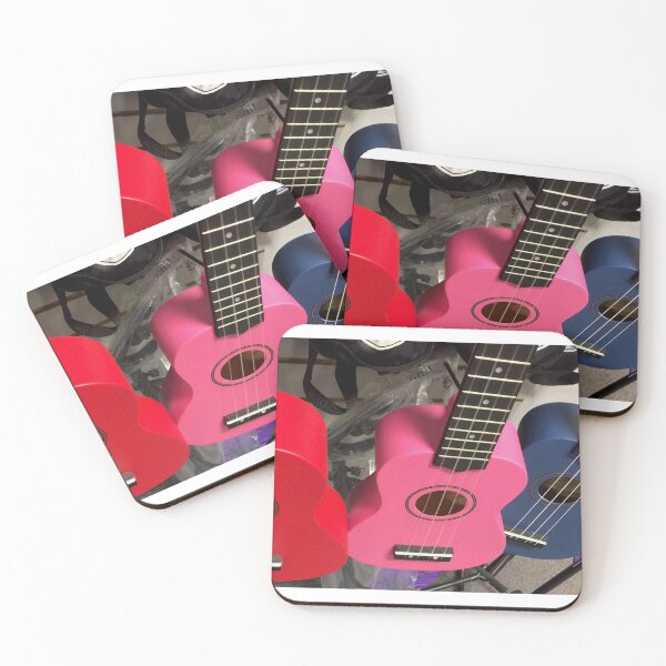Item preview, Colorful ukuleles for sale designed and sold by JuliVogel.