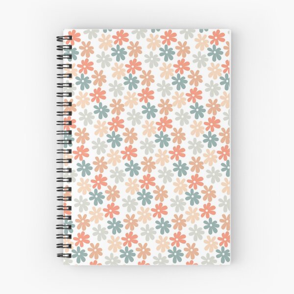 Item preview, cute colorful flowers seamless repeat pattern designed and sold by ddesignnstudio.