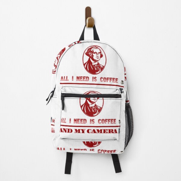 Item preview, All I NEED IS COFFEE AND MY CAMERA designed and sold by JOY STORE 45.