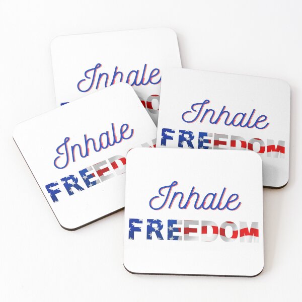 Item preview, Inhale Freedom | USA independence designed and sold by ronaldsonou.