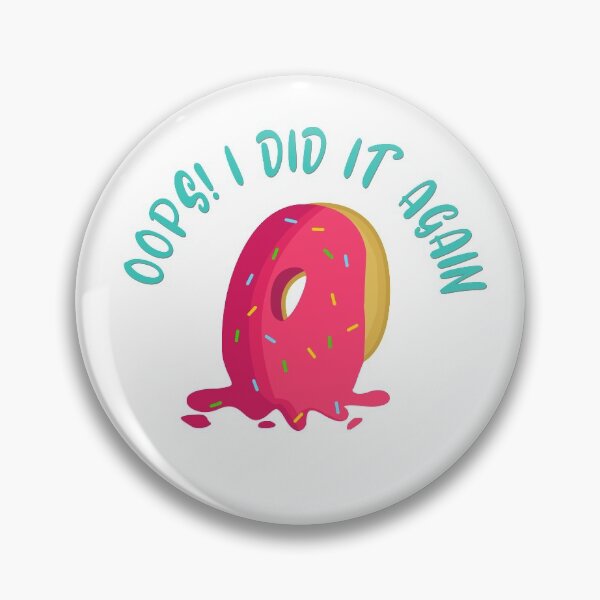 Item preview, Oops Dropped Dessert Pink Doughnut  designed and sold by 4U2NV-LDN.