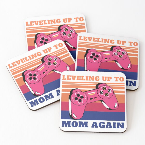 Item preview, Leveling Up To Mom Again, Beautiful Gift For Gaming Mom designed and sold by 24FAHSION.