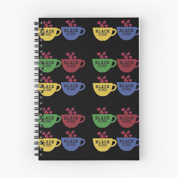 Item preview, Black no Cream no Sugar Love Cofee designed and sold by Anna Dreams_Art.