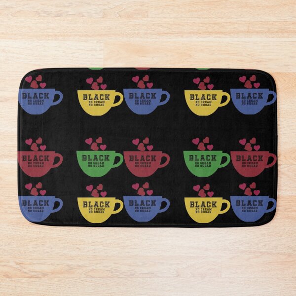 Item preview, Black no Cream no Sugar Love Cofee designed and sold by Anna Dreams_Art.