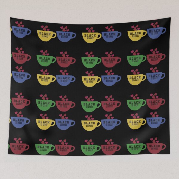 Item preview, Black no Cream no Sugar Love Cofee designed and sold by Anna Dreams_Art.