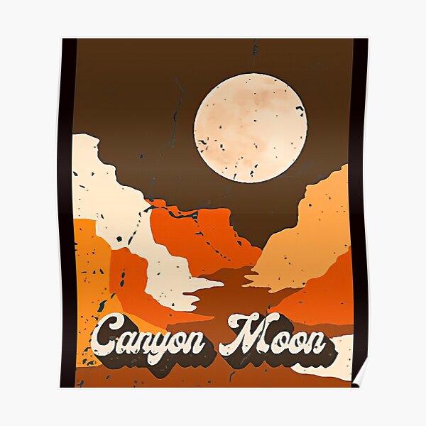  Vintage Harry Styles Canyon Moon Canvas Art Poster Wall Art  Poster & Print Home Poster Wall Art Hanging Picture Print Bedroom  Decorative Painting Posters Room Aesthetic 12x18inch(30x45cm) : Hogar y  Cocina