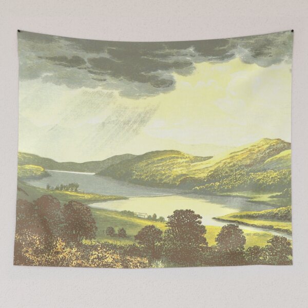 Item preview, Vintage Illustration of Loch Fad, Isle of Bute, Scotland designed and sold by yourscotland.
