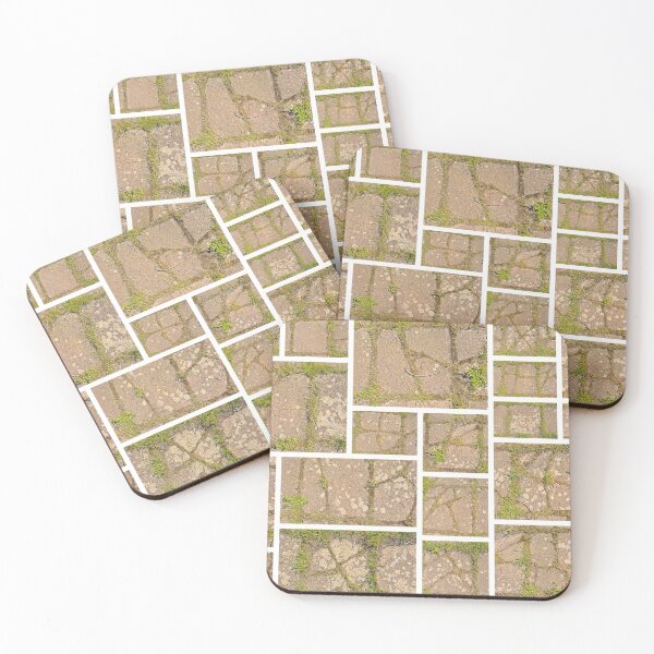 Item preview, Collage of cracked tiles designed and sold by xophotography.