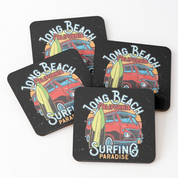 Item preview, Long Beach California - Surfing Paradise designed and sold by Apoorv Choudhary.