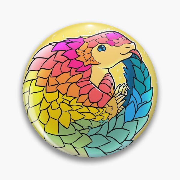 Item preview, Pansexual Pangolin designed and sold by smnius.