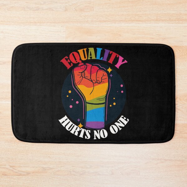 Item preview, Equality Hurts No One- LGBTQ Rainbow Fist- Pride designed and sold by EvaWolf.
