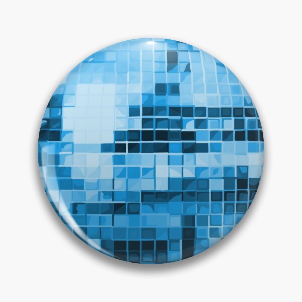 Item preview, Blue Disco Ball Pattern designed and sold by Deborah Camp.