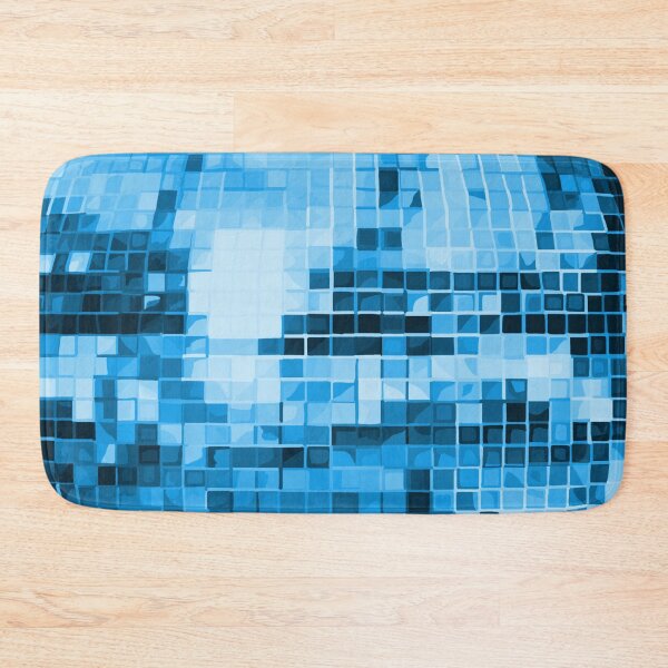 Item preview, Blue Disco Ball Pattern designed and sold by Deborah Camp.