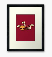 Occupy Stomach Framed Print