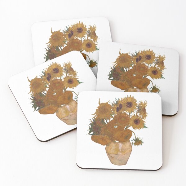 Item preview, Serie Girasol: Girasoles (3ra versión) - Recorte de Vincent van Gogh designed and sold by polart-film.