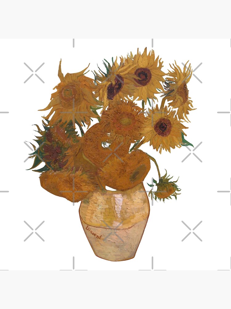 "Sunflower Series Sunflowers (3rd version) Vincent van Gogh cutout
