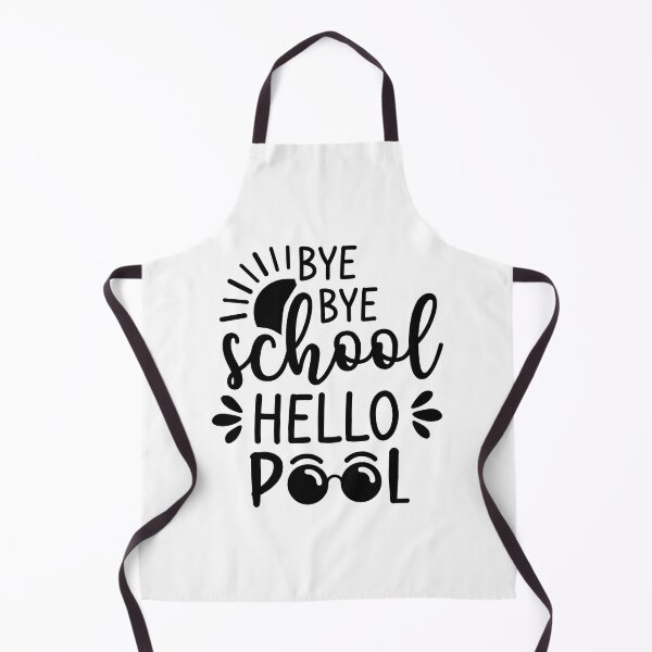 Item preview, Bye Bye School Hello Pool (Black) designed and sold by FilipeFerreira.