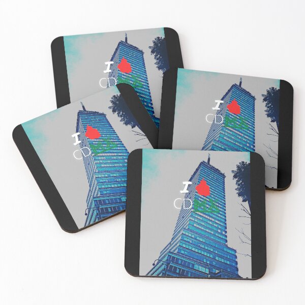 Item preview, I love CDMX - Torre Latino  designed and sold by MexaPrint.