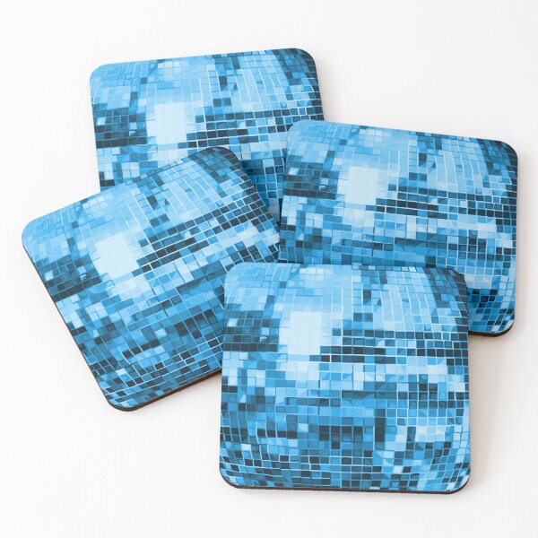Item preview, Blue Disco Ball Pattern designed and sold by Deborah Camp.
