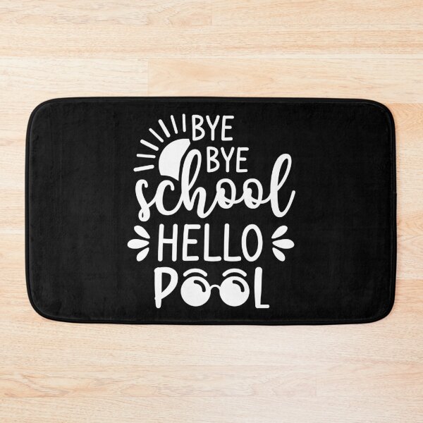 Item preview, Bye Bye School Hello Pool (White) designed and sold by FilipeFerreira.