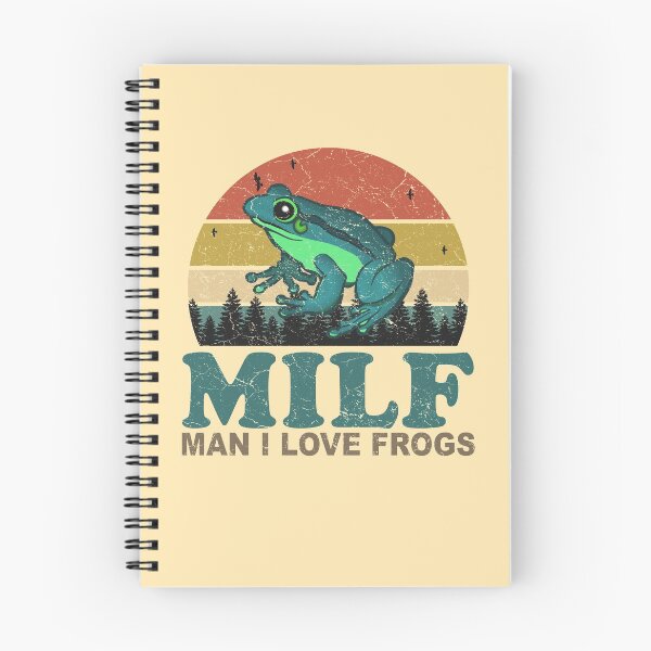 Item preview, MILF Man I Love Frogs designed and sold by EvengoDesign89.