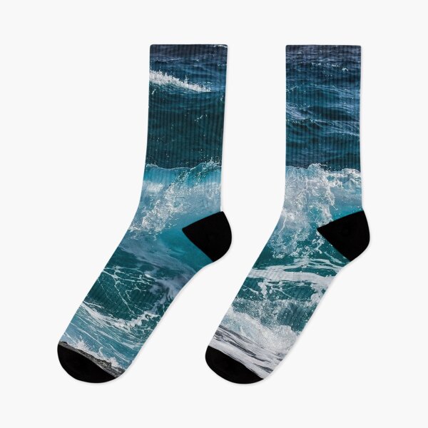 Item preview, Blue Beach Ocean Waves designed and sold by BhavyaBathla.