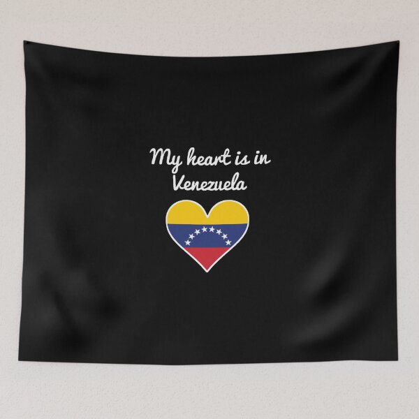 Item preview, My Heart Is Venezuela In Tee Your Favorite Map Heart designed and sold by bramlettaw.