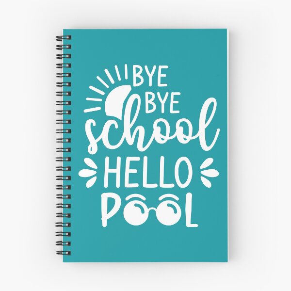 Item preview, Bye Bye School Hello Pool (Blue BG) designed and sold by FilipeFerreira.