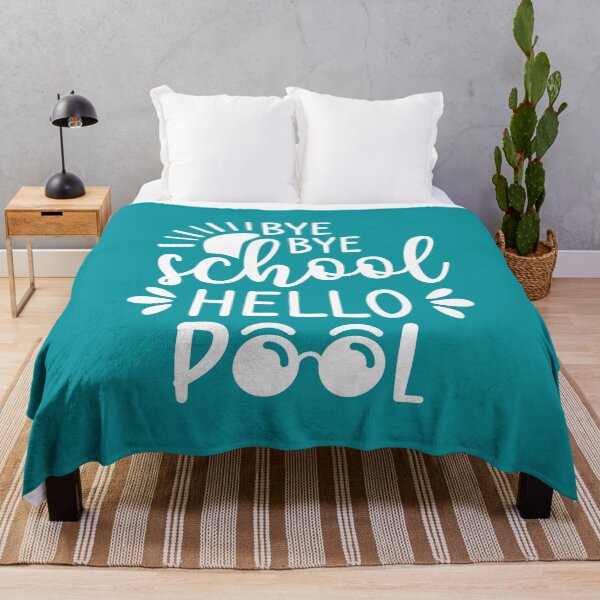 Item preview, Bye Bye School Hello Pool (Blue BG) designed and sold by FilipeFerreira.