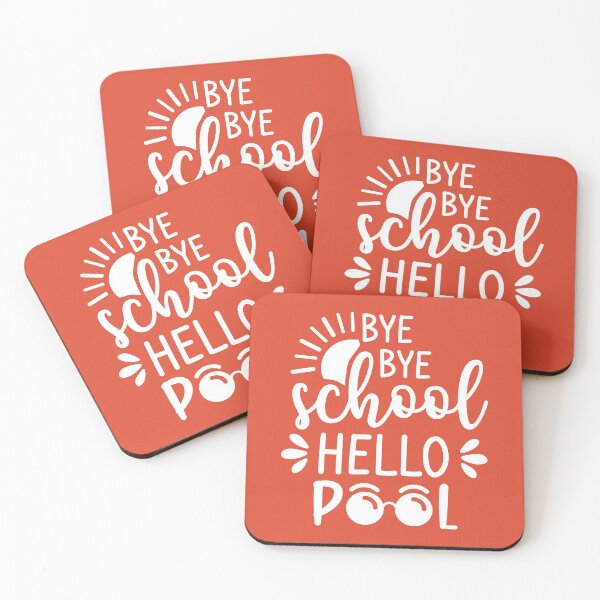 Item preview, Bye Bye School Hello Pool (Orange BG) designed and sold by FilipeFerreira.