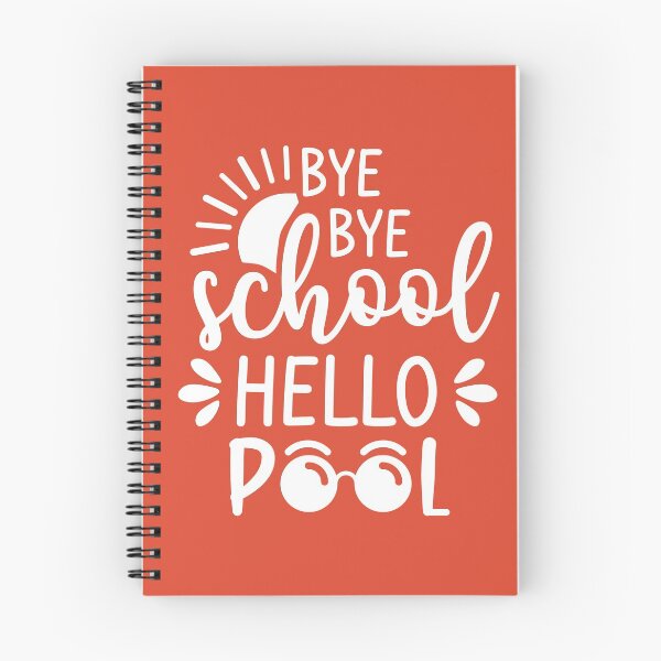 Item preview, Bye Bye School Hello Pool (Orange BG) designed and sold by FilipeFerreira.