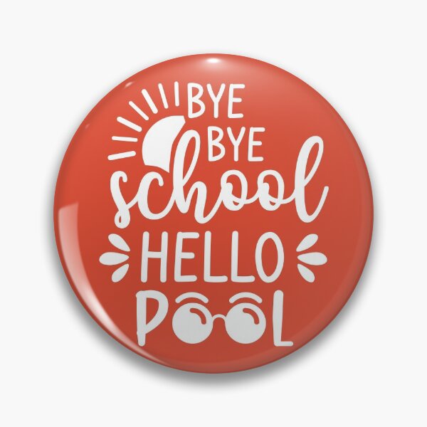 Item preview, Bye Bye School Hello Pool (Orange BG) designed and sold by FilipeFerreira.