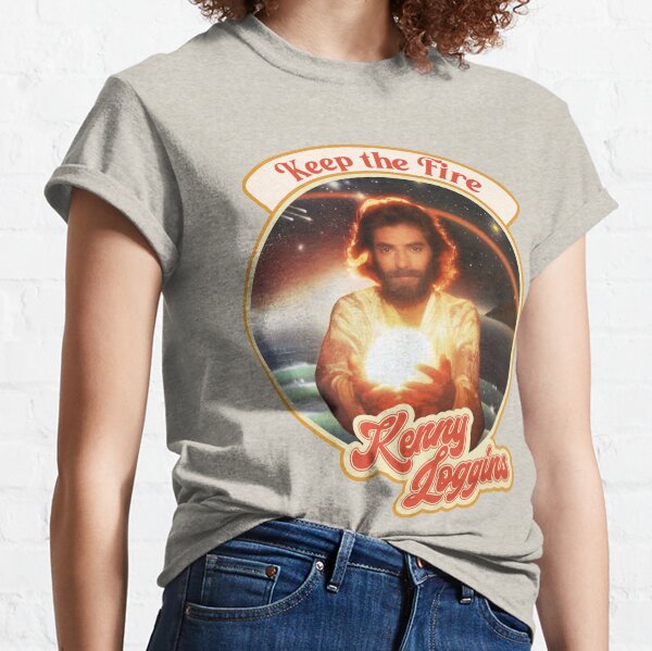Aperçu de l'œuvre Conception de style de tournée rétro de Kenny Loggins créée et vendue par acquiesce13.