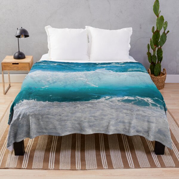 Item preview,  Beach Ocean Waves Blue Splash designed and sold by BhavyaBathla.