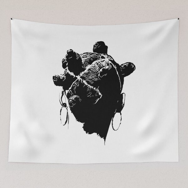 Item preview, Bantu Knot Art  designed and sold by KMimsArt.