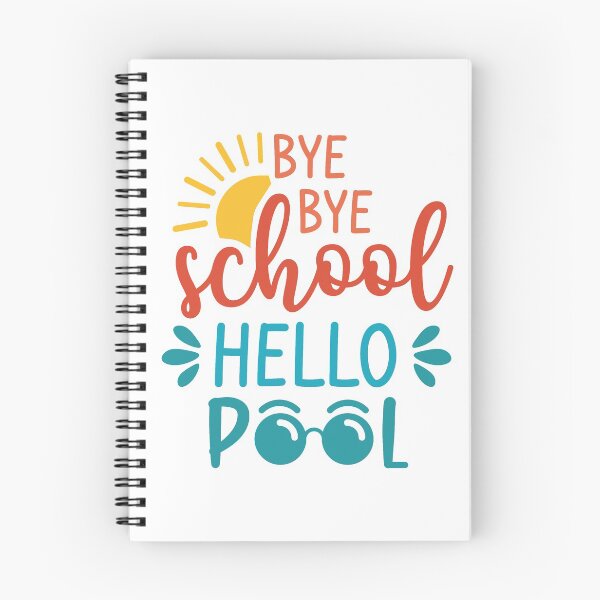 Item preview, Bye Bye School Hello Pool (Colors) designed and sold by FilipeFerreira.
