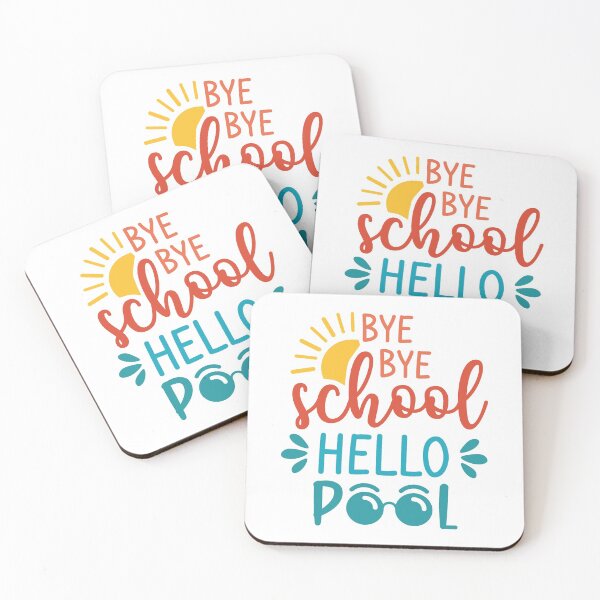 Item preview, Bye Bye School Hello Pool (Colors) designed and sold by FilipeFerreira.