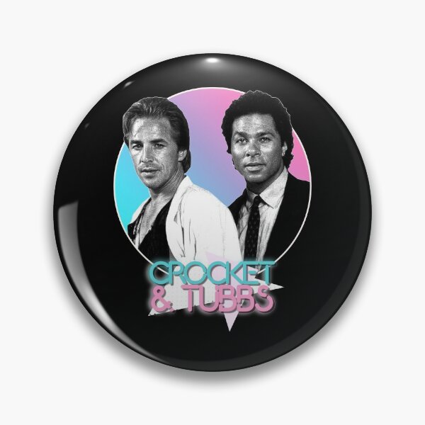 Item preview, Crockett and Tubbs )( Retro Miami Vice 80s Tribute designed and sold by acquiesce13.