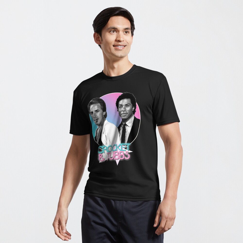 Retro Miami Vice 80s Sonny Crockett Tribute Unisex T-shirt - Teeruto