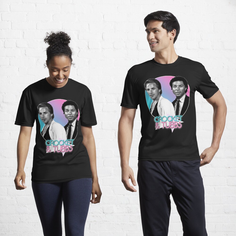 Retro Miami Vice 80s Sonny Crockett Tribute Unisex T-shirt - Teeruto