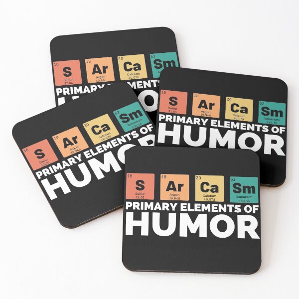 Item preview, Sarcasm Primary Elements Of Humor designed and sold by 24FAHSION.