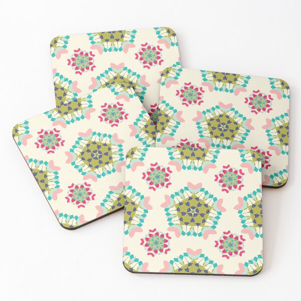 Item preview, Modern Flower Pattern Artwork 06 Color 04 designed and sold by Stefanie Boike.