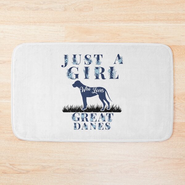 Item preview, Just A Girl Who Loves Great Danes | Perfect Gift designed and sold by sharajudi.