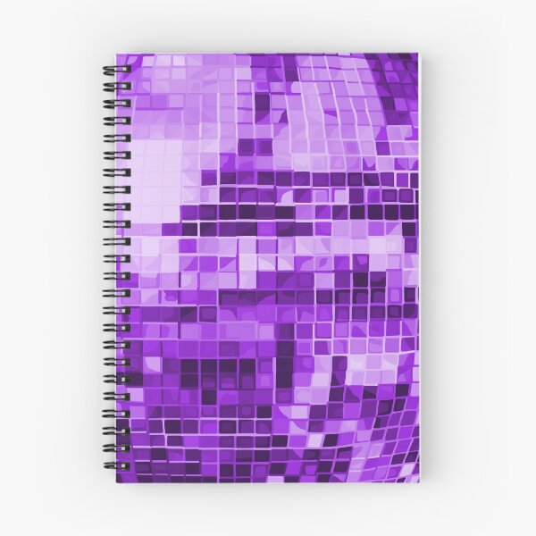 Item preview, Purple Disco Ball Pattern designed and sold by Deborah Camp.