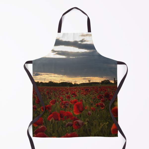 Item preview, Poppies field, beautiful flower landscape designed and sold by NBazilenco.